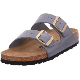 Birkenstock Damen Arizona Oiled Leather Sandale (Größe 42, grau)