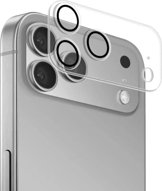 Puro Camera Standard Tempered Glass für iPhone 17 Pro Max für Kamerainsel und Objektive