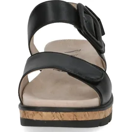 CAPRICE Keilsandaletten Damen Schwarz 40