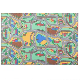 Snapstyle Kinder Straßenteppich Bunt 200x300cm