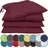 NatureMark Stuhlkissen 40 x 40 cm Bordeauxrot