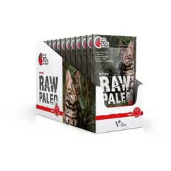 RAW PALEO Katzennassfutter Rindfleisch 12x100g