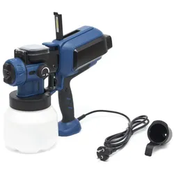 HBM Elektro-Farbsprühgerät 550 Watt, 1500 ml, mit LED-Licht