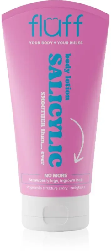 Fluff Salicylic Acid glättende Körpermilch mit Salicylsäure 150 ml