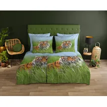 Muller Textil Silencet Tiger Mehrfarbig 155 x 220 cm + 2 x 80 x 80 cm