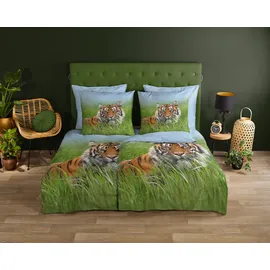 Muller Textil Silencet Tiger Mehrfarbig 155 x 220 cm + 2 x 80 x 80 cm
