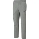 Puma Herren Ess Logo Pants Srl Medium Gray Heather L