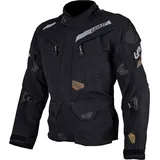 leatt adventure DriTour 7.5 Textiljacke wasserdicht - Schwarz/Grau S