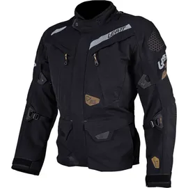 leatt adventure DriTour 7.5 Textiljacke wasserdicht - Schwarz/Grau S