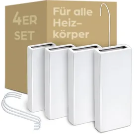 Praknu Luftbefeuchter Heizung Keramik 9 cm weiß/türkis