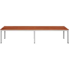 ADB Sitzbank 200 x 42 x 40 cm buche lackiert / anthrazitgrau