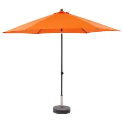 DOPPLER Sonnenschirm »MyZone «, 300 cm, sechseckig, Sonnenschutzfaktor: 50 - orange