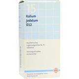 DHU-ARZNEIMITTEL BIOCHEMIE DHU 15 Kalium jodatum D12 Tabl.