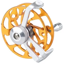Fliegen Angelrolle Aluminiumlegierung Angelrolle Eisfischen Fliegenfischen Neu