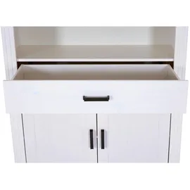 Interlink Vitrine Maluno 117,2 x 41 x 163 cm Weiß