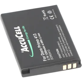 AccuCell Akku passend für den Doro Primo 413 Akku RCB413 3,7 Volt 1200mAh