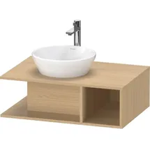 Duravit D-Neo 80x55cm, E N, 1 Fa, 1 Konsolenpl., wandhängend