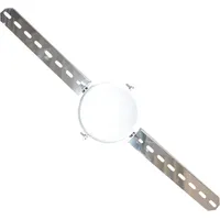 ASTEC Edelstahlschornstein Dachhalter DN113-300 Edelstahl transparent/weiß