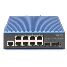 Digitus Industrial DN-651156 8+2 Port Gbit Ethernet