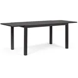 BIZZOTTO Gartentisch Hilde aus Aluminium 140-210x77 cm, Anthrazit