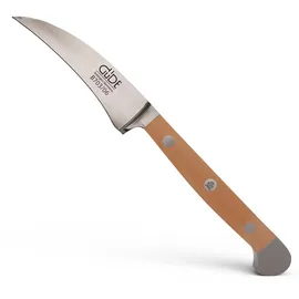 Güde Alpha Birne Schälmesser 6 cm Braun/Birnenholz