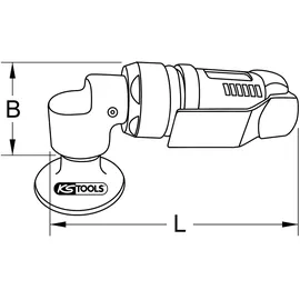 KS Tools Stabschleifer 515.5580