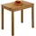 Krok Wood Tomas 75 x 50 x 75 cm Eiche
