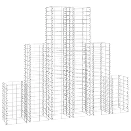 vidaXL Gabione 6-tlg. 150 × 100 × 30 cm