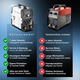 STAHLWERK ARC 200 Synergic Pro (Inverterschweissgerät)