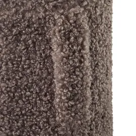 BLOMUS Hocker TEDDY Polyester Ø 35 x 40 cm Braun
