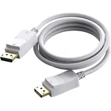 Vision 2m White Displayport Kabel