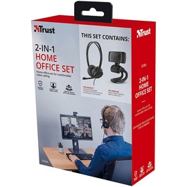 Trust Doba 2-in-1 Home Office Set (24036)