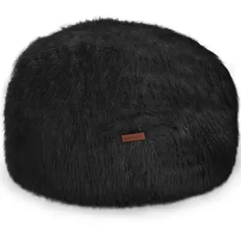 Green Bean Pouf Sitzsack-Hocker Polyester 45 x 25 x 45 cm Schwarz