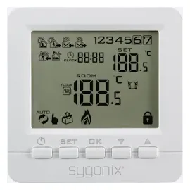 Sygonix SY-4500818 Raumthermostat Unterputz Wochenprogramm