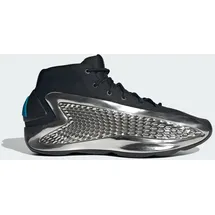 adidas Anthony Edwards 1 - Core Black/Silver Met./Black / 46