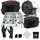 BBQ-Toro Dutch Oven Set 9 QT schwarz