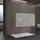 doporro Duschwand Duschtrennwand 130x200 Walk-In Dusche mit Doppel-Stabilisator aus Echtglas 8mm ESG-Sicherheitsglas Milchglas-Streifen - Transparent/milchig