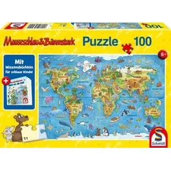 SCHMIDT SPIELE 56412 Kipu Puzzle Reise um die Welt