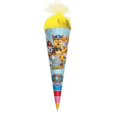 ROTH Schultüte Paw Patrol 35 cm - rund, Tüllverschluss - Zuckertüte Paw Patrol Schulanfang