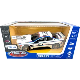 Jamara 402621 - 3.0 CSL Hommage R Diecast weiß 1:24