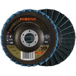 RHODIUS PROline VLS Vliesfächerschleifscheibe 125 x 22,23 mm fine