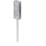 GAH Alberts Alberts - Pfostenträger für Doppelstab-Gittermatten mit Riffelstahldolle, fvz, zK, f.60x40mm