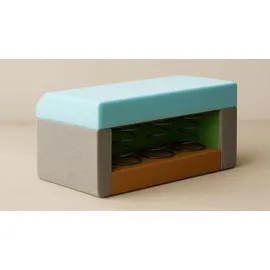 mebloland Ecksofa VIENA 328x182 cm mit Schlaffunktion, Bonellfederkern und Bettkasten, - Pfeffer5