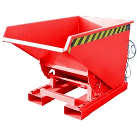 Bauer Südlohn Kippbehälter Stahl 300 l rot