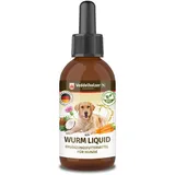 50ml Wurm Liquid Wurmkur Hund bei Wurmbefall Wurmmittel Hunde Zubehör Entwurmung