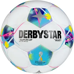 DERBYSTAR Super Cup Brillant Fußball 2024 weiss/blau/pink 5