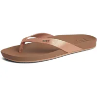REEF Cushion Bounce Court Fashion Casual Flipflop, Rose Gold, 38.5 EU