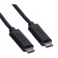 Roline USB 2.0 Ladekabel, Micro B - Micro B,