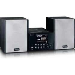 Lenco MC-250 (Bluetooth), Stereoanlage, Grau, Schwarz