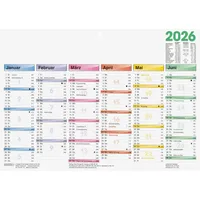 Brunnen Tafelkalender Dataline 2026